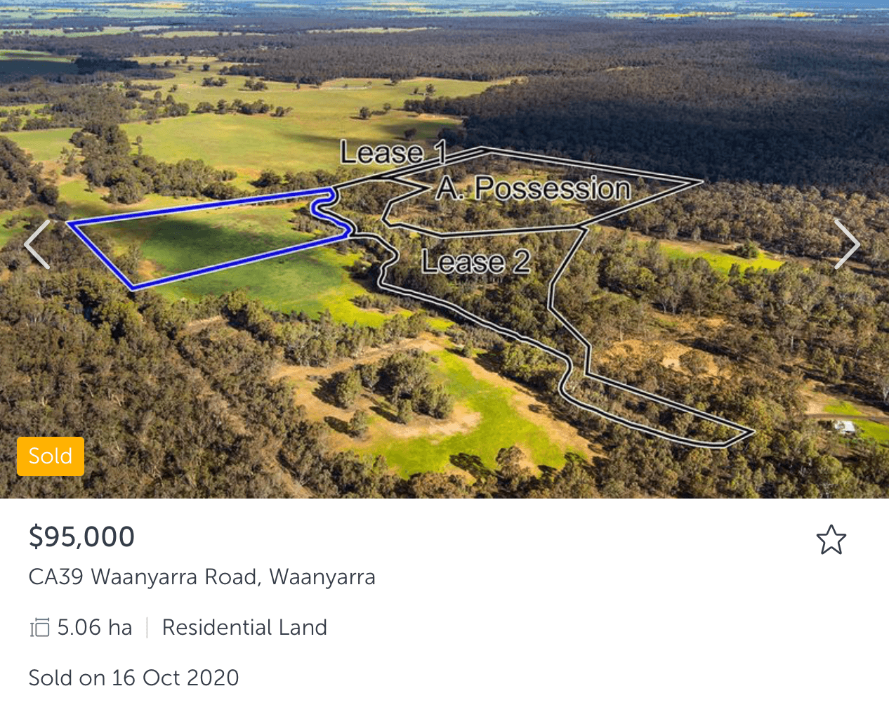 Gold property nuggets in Vic !!